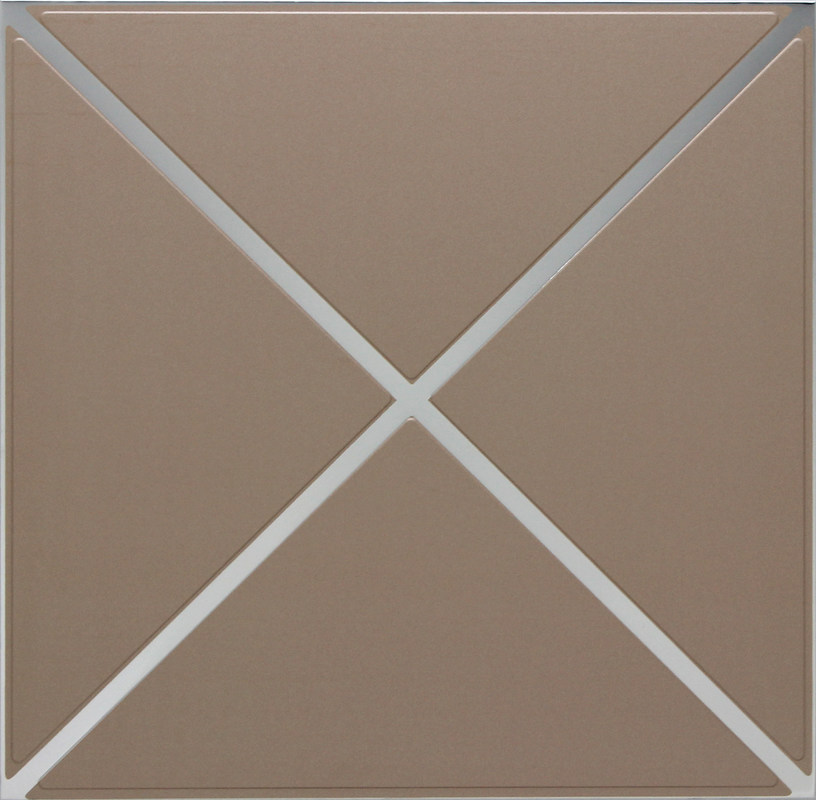 Metallic Mirror Artistic Ceiling Tiles Decorative Drop Ceiling