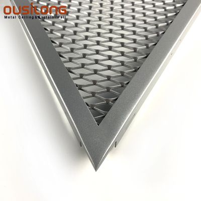 Polygonal Shape Suspended Aluminum Acoustic Ceiling Panels