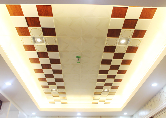 Scattered high and low Artistic Ceiling for Dinning Room , Modern Home Decoration Material