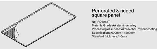 Perforative Tee Bar Lay In decorative drop ceiling tiles Grid , Suspension 2 x 2 Ceiling Tiles