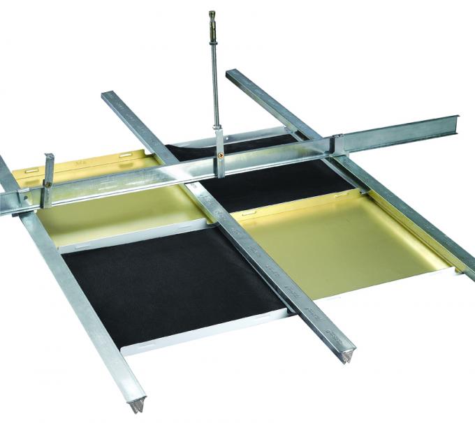 Home Drop Artistic Ceiling Tiles For Residential , Metal Ceiling Tiles