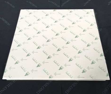 600 X 600mm Plain Metal Rustproof Aluminum Ceiling Tiles Clip In False Ceiling Panel