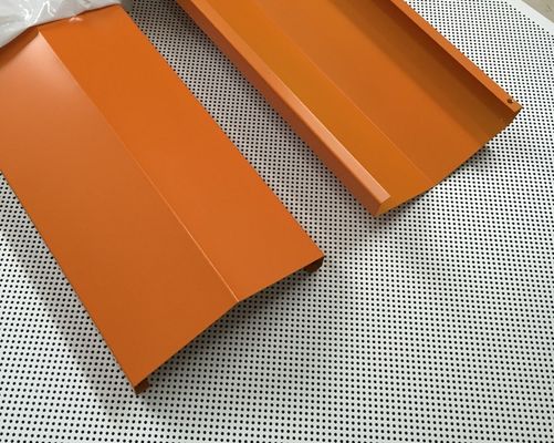 Weather Resistant Powder Coated Aluminum U Shaped Strip Residential Ceiling Tiles