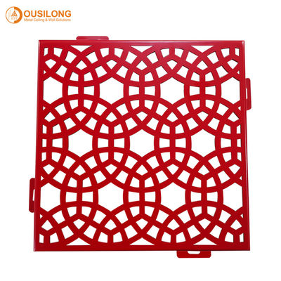 Aluminum Aluminium Ceiling CNC Carved Exterior PVDF Coating Wall Ceiling Panel