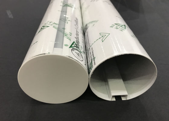 Aluminum Extrusion Suspend Parallel Metal Ceiling Tiles For Airport MRT Station