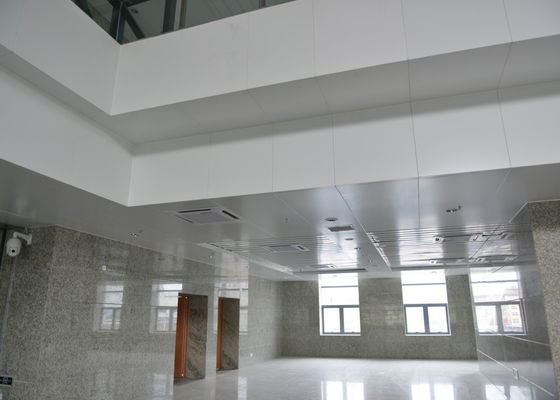 Fire & Water proof Square Clip In Ceiling Tiles with Powder Coated