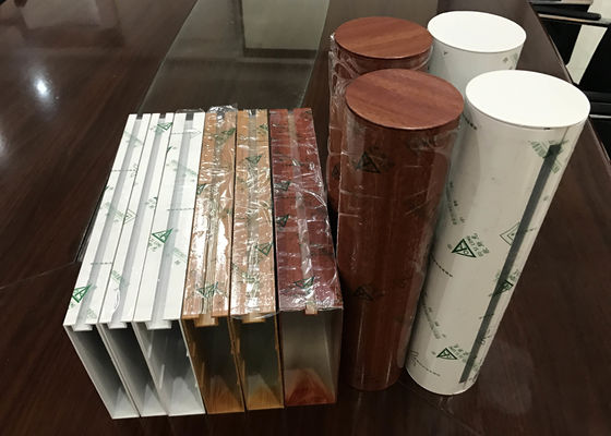 Aluminum Profile Suspended Baffle Ceiling For Station / Airport / Building