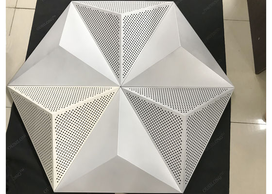 Bas Relief Architectural Aluminum Wall Panels System for Soundproof Cladding