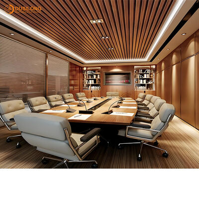 3003 Raw Material Aluminium Baffle Ceiling Powder Coated Surface Treatment Width 25mm to 150mm Ideal for Acoustic and Visual Enhancement