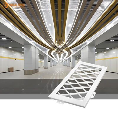 Construction Suspended Metal Ceiling Interior Ceiling System Featuring Perforation Carving Ideal for Real Estate and Commercial Spaces