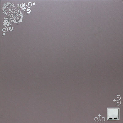 300mm x 300mm Decorating Artistic Ceiling , Commercial Metallic Ceiling Tile for bathrooms