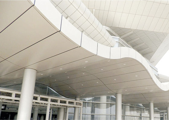 decorative Plug in Aluminum Honeycomb Panel / Fluorine Carbon Coated Aluminium Sheet