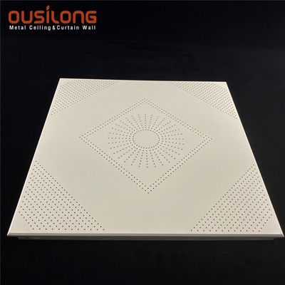 Office 0.5mm Aluminium False Clip In Ceiling For Hospital