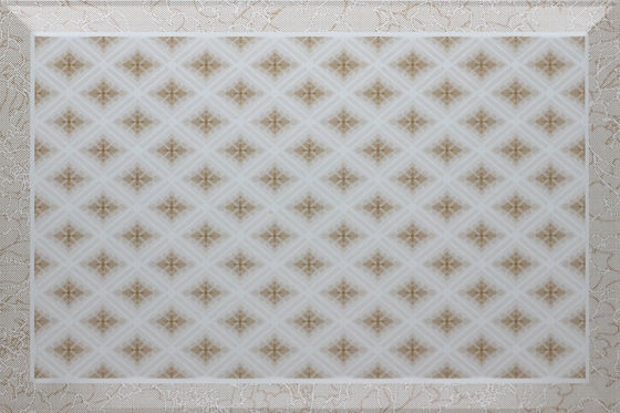 Convex Surface 300 x 450 mm Artistic Ceiling Tiles for Basement , SONCAP