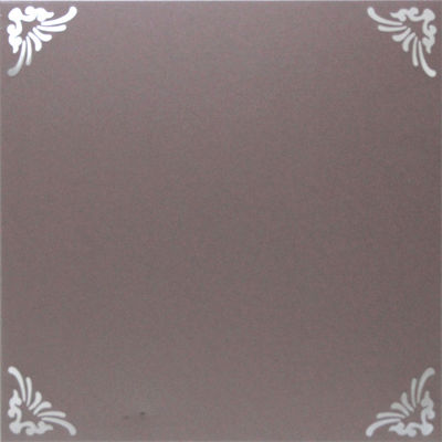 Carved Drop Ceiling Tiles , Basement Decorative Suspended Ceiling Panel