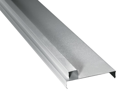 Simple and Structured Aluminium Strip Linear Ceiling , Corrosion and Abrasion Resistance