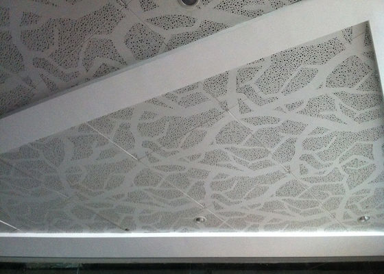 Resistance  wind weather Suspended Metal Ceiling for Exterior Areas , Railway Station