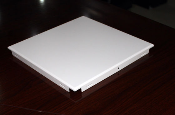 300mm x 300mm Square Hanging Clips For Drop Ceilings Plain White