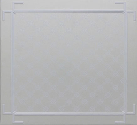 0.6 mm Hotel Artistic Ceiling Tile Aluminum With Foreign UV Coating