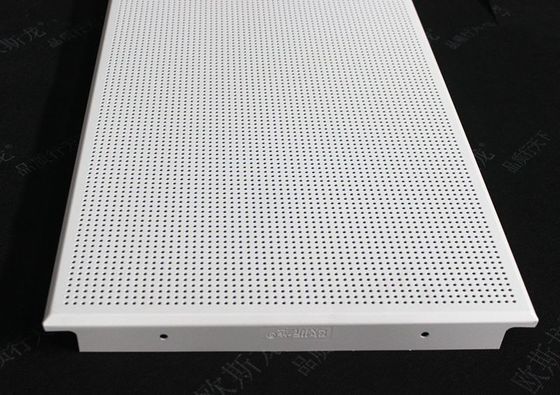ISO Certificated Clip In Ceiling Panel White Powder Coated Rust Proof