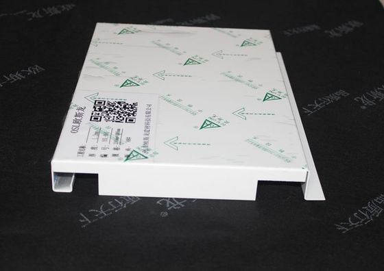 Customized Aluminum E Shaped Strip Ceiling Panel Width 200mm  Decorative