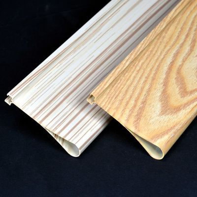 Indoor 10 Year Warranty Water Drip Screen Aluminum Baffle Ceiling Height 110mm