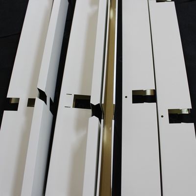 Roller Coating Indoor Aluminum Triangle Grid Metal Ceiling Aluminium Panel For Shopping Hall