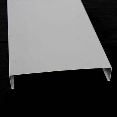 Powder Coated U15, U85, U135 Aluminum Strip Suspension Ceiling For Shopping Mall