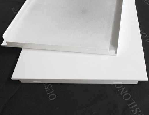 Suspended White Clip In Ceiling False Ceiling Tiles 300x600mm For Hospital Ceiling Decoration