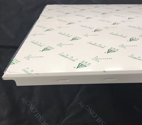 600 X 600mm Plain Metal Rustproof Aluminum Ceiling Tiles Clip In False Ceiling Panel