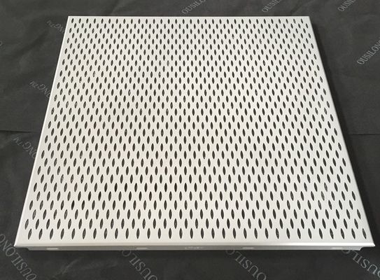 Leaf- Shaped Galvanized Steel Metal Clip in Ceiling Tiles Panels for Interior Decoration