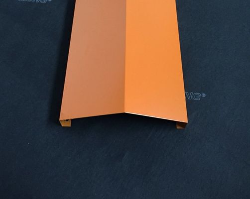 Waterproofing V Shaped Aluminium Strip Ceiling , Metal Suspended Ceiling Panel