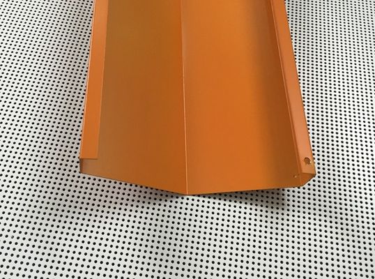 Weather Resistant Powder Coated Aluminum U Shaped Strip Residential Ceiling Tiles