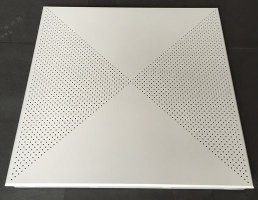 Weather Resistant 0.8mm Decorative Perforated Metal Clip For Aluminum Ceiling Tiles