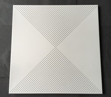 Weather Resistant 0.8mm Decorative Perforated Metal Clip For Aluminum Ceiling Tiles