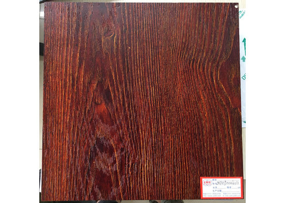Metal Aluminium Cladding Panels 4D Wood Grain Stone Like Texture Coated Finish