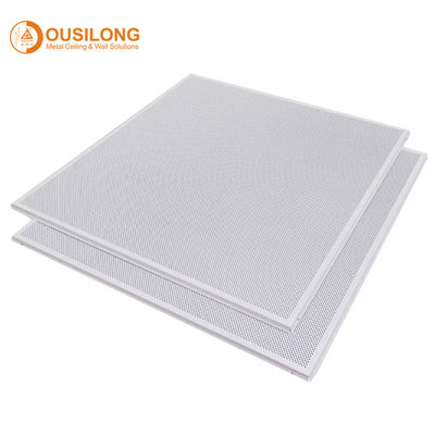 Lay In Suspended Aluminum Metal Ceiling Panel for Commercial Building Decoration