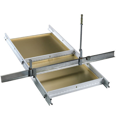Lay In Suspended Aluminum Metal Ceiling Panel for Commercial Building Decoration
