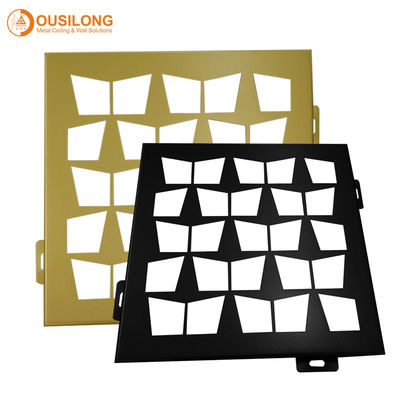 Laser Carving decorative metal wall panels with Culture Element Custom Made Pattern