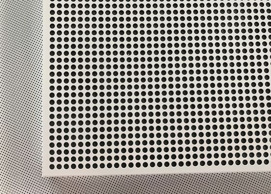 Akzo Nobel Powder Coated Aluminium Suspended Ceiling Tiles Matt White Finished Ceiling Panel