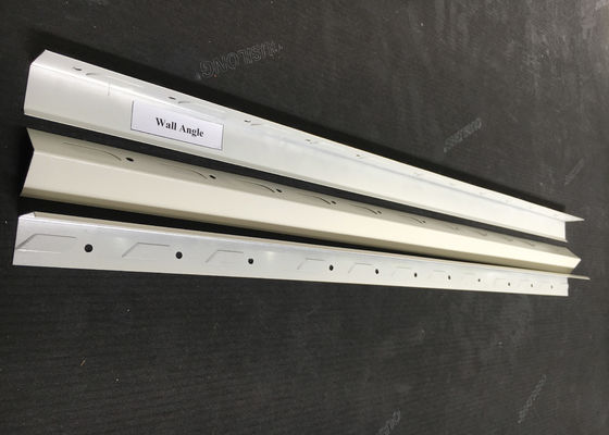 0.6mm Thick Powder Coated Clip In Ceiling Electrostatic Powder Coating Satin Smooth