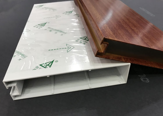 Extruded Profile Suspended Metal Ceiling Commercial Aluminium Baffle Ceiling Linear Metal Strip Panel