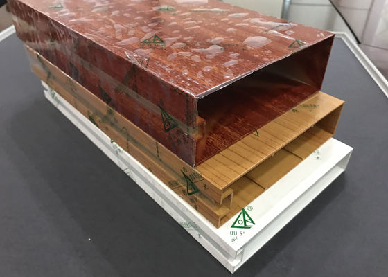 Artist Aluminum Alloy Commercial Ceiling Tiles / Square Tube Screen Ceiling Tiles Waterproof