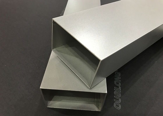 Decorative Square Aluminium Baffle Ceiling Customized Thickness