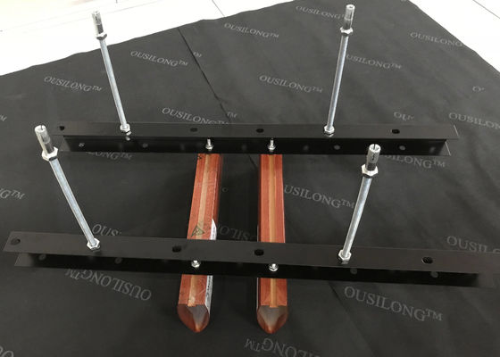 Commercial Office Suspended Baffle Ceiling / Modern Wood Drop Ceiling Panel
