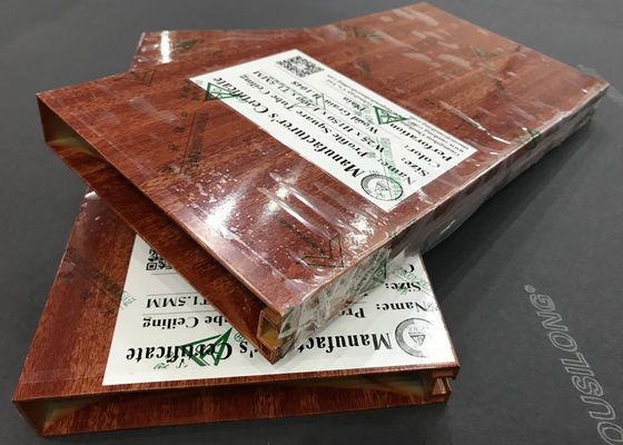 Sound Absorption Hanging Acoustic Baffle Panels Strip Width 35mm