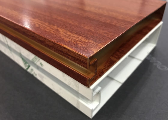 Sound Absorption Hanging Acoustic Baffle Panels Strip Width 35mm