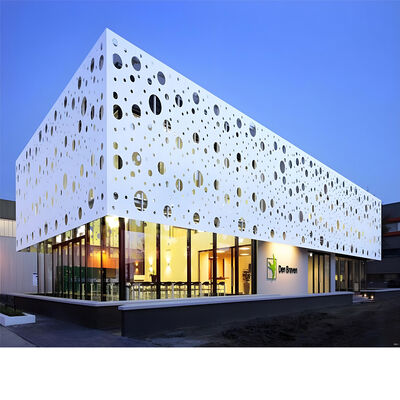 2 to 5 Kg per square meter Perforated Metal Ceiling Metal Ceilings Ceiling Tile Type Powder Coated Anodized Painted Finish