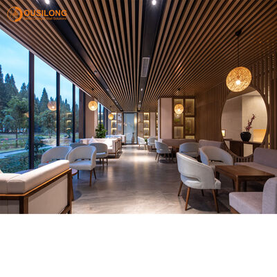 Maximum 5000mm Length Aluminium Linear Ceiling Baffles in Widths 25mm 150mm Suitable for Commercial and Industrial Spaces