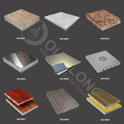 Total Thickness 6mm 100mm Aluminum Honeycomb Panel Featuring High Corrosionresistance and OEM Accepted Protective Film Suitable for Structural